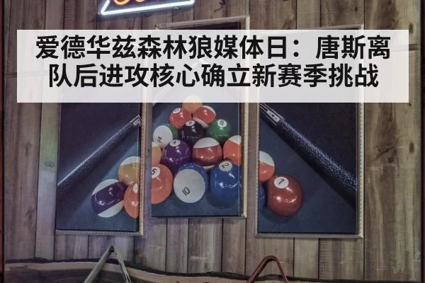 爱德华兹森林狼媒体日:唐斯离队后进攻核心确立新赛季挑战